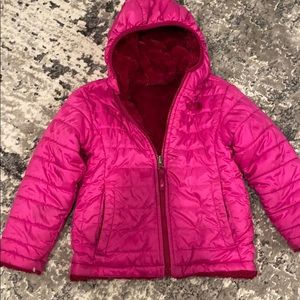 COPY - North Face 4T girl mossbud swirl reversibl…